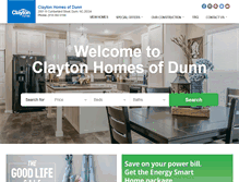 Tablet Screenshot of claytondunn.com